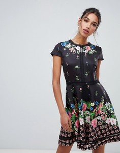 Приталенное платье Ted Baker Daissie Florence - Мульти