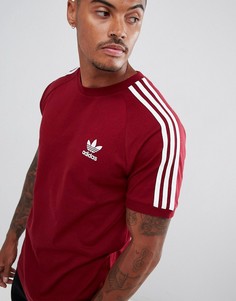 Красная футболка adidas Originals California DH5810 - Красный