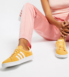 Желтые кроссовки adidas Originals Campus - Серый