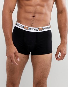 Боксеры-брифы с плюшевым мишкой Moschino - Черный