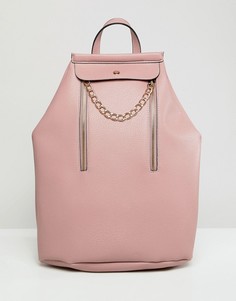 Рюкзак с вертикальной молнией ASOS DESIGN - Розовый