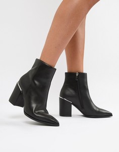 Остроносые ботильоны ASOS DESIGN - Черный