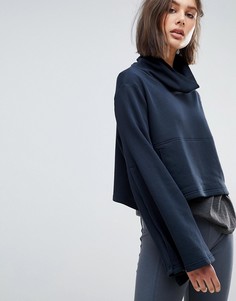 Худи с высоким воротом Free People Movement - Черный