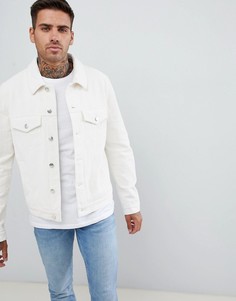 Светло-бежевая вельветовая куртка ASOS DESIGN - Бежевый