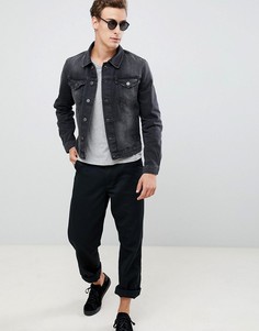 Серая выбеленная куртка Selected Homme - Серый