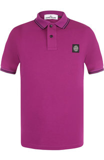 Хлопковое поло с короткими рукавами Stone Island