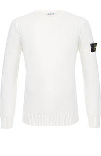 Однотонный шерстяной джемпер Stone Island