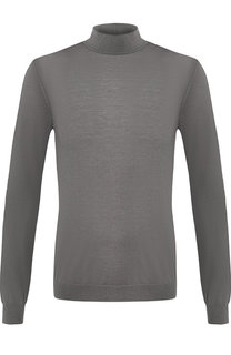 Кашемировый джемпер с воротником-стойкой Giorgio Armani