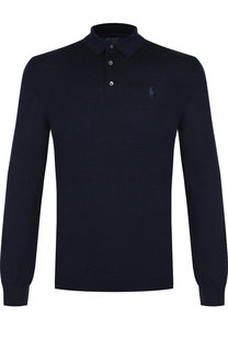 Шерстяное поло с длинными рукавами Polo Ralph Lauren