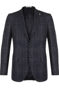 Однобортный пиджак из шерсти Sartoria Latorre