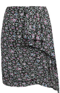 Мини-юбка с оборками и принтом Isabel Marant Etoile