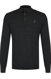 Шерстяное поло с длинными рукавами Polo Ralph Lauren