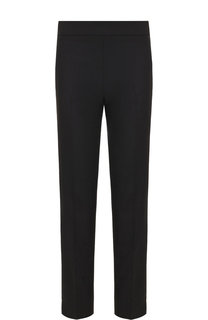Укороченные шерстяные брюки со стрелками Emporio Armani