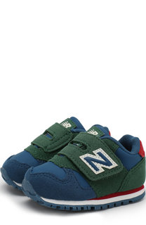 Комбинированные кроссовки 373 с застежкой велькро New Balance