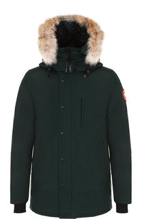 Пуховая парка Carson с меховой отделкой капюшона Canada Goose