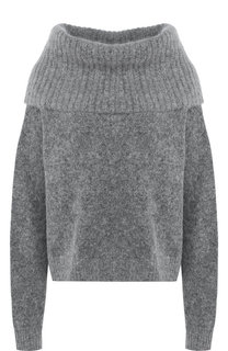 Вязаный пуловер с объемным воротником Acne Studios