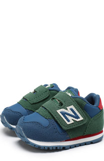 Комбинированные кроссовки 373 с застежкой велькро New Balance