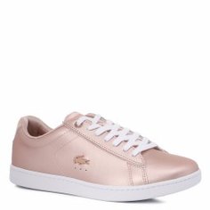 Кеды LACOSTE SPW0014 CARNABY EVO розовый