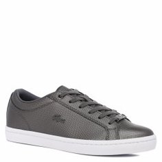 Кеды LACOSTE CAW0038 STRAIGHTSET темно-серый