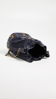 What Goes Around Comes Around Chanel Lambskin 3CC Bucket Bag
