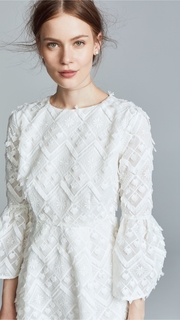 Cynthia Rowley Romy Lace Bell Sleeve Dress