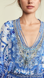 Camilla Shirred Relaxed Short Dress