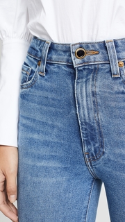 Khaite Vanessa High Rise Straight Jeans