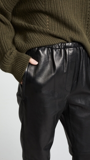 3.1 Phillip Lim Leather Track Pants