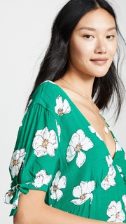 MINKPINK Green House Dress