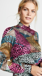 Saloni Isa Ruffle Dress