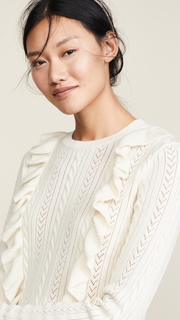 Birds of Paradis The Elise Ruffle Sweater