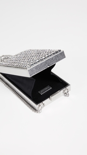 alice + olivia Sophia Crystal Stud Clutch