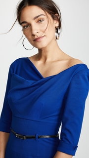 Black Halo 3/4 Sleeve Jackie O Dress