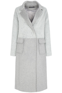Комбинированное пальто La Reine Blanche