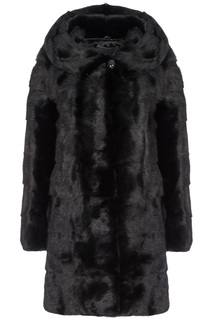 Норковая шуба с капюшоном Flaumfeder