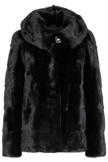 Короткая норковая шуба Flaumfeder