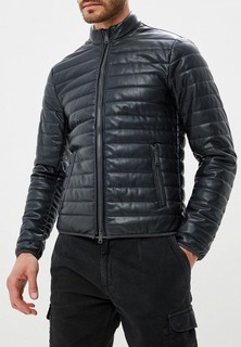 Куртка кожаная Emporio Armani