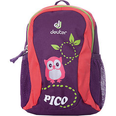 Рюкзак Deuter Pico "Совенок", фиолетовый
