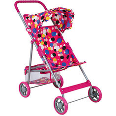 Коляска для кукол Buggy Boom "Mixy" с аксессуарами, разноцветная