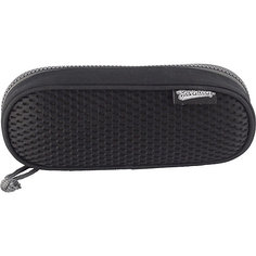 Пенал-косметичка Seventeen, чёрно-серый