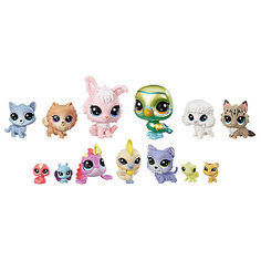 Игровой набор Littlest Pet Shop "Озорные петы" Петы звёзды Hasbro