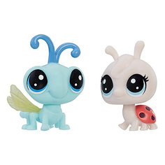 Набор игровых фигурок Littlest Pet Shop, Lynette Lafyfly & Cy Flydragon Hasbro