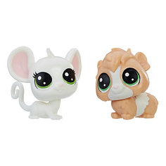 Набор игровых фигурок Littlest Pet Shop, Zoe Housemouse & Guinsey Pigson Hasbro