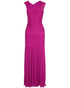 Длинное платье Halston Heritage