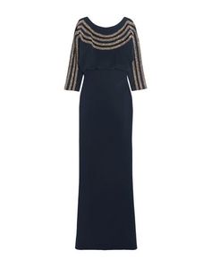 Длинное платье Badgley Mischka