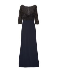 Длинное платье Badgley Mischka