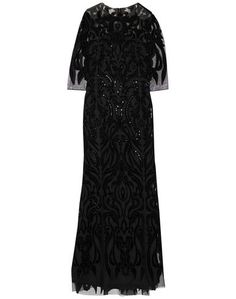 Длинное платье Marchesa Notte