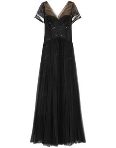 Длинное платье Marchesa Notte