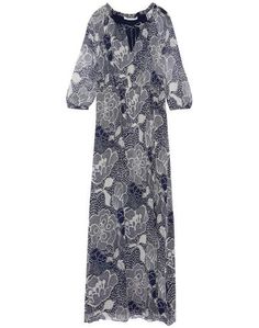 Длинное платье Diane von Furstenberg