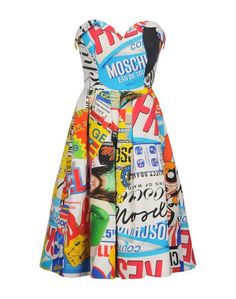 Короткое платье Moschino